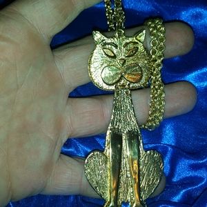 Vintage kool kat necklace